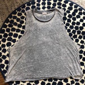 Brandy Melville Grey size small muscle tee